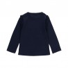 Tričko s potiskem pro dívku Boboli 213040-2440 tmavě modrá barva