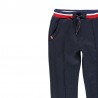 Bavlněné kalhoty pro kluka Boboli 503064-2440 tmavě modrá barva