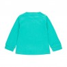 Bavlněné tričko pro holčičku Baby Boboli 233019-4551 tyrkysová barva