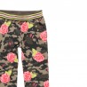 Květinové kalhoty pro dívky Boboli 421018-9415 zelené