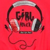 Tričko pro dívky Boboli 433099-3680 červené barvy