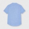 Košile na stojáčku chlapecká Mayoral 6112-97 Modrá