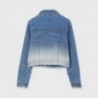 Džínová bunda pro dívky Mayoral 6470-58 Modrá / bílá