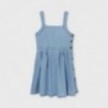 Džínové šaty pro dívku Mayoral 6933-88 Modrá
