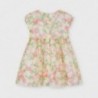 Květinové šaty dívčí Mayoral 3914-31 korálové