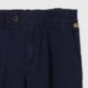 Plátěné chlapecké kalhoty Mayoral 6551-67 Námořnická modř