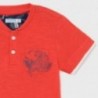 Tričko s krátkým rukávem pro kluky Mayoral1004-17 Červený