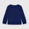 Dívčí tričko a čelenka Mayoral 3022-84 tmavě modrá