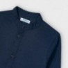 Chlapecká košile se stojáčkem Mayoral 3125-88 Námořnická modrá