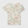 Lněná košile pro dívku Mayoral 6010-4 Cream