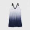 Ombré šaty pro dívky Mayoral 6949-85 Námořnická modrá