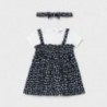 Dívčí šaty v puntících Mayoral 1985-54 námořnictvo