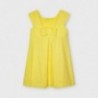 Dívčí šaty s potiskem Mayoral 3956-25 Žlutá
