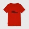 Tričko s kapsou pro kluky Mayoral 6095-47 červené