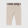 Chlapecké kalhoty s páskem Mayoral 1582-67 béžová
