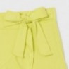 Sukně-kalhoty pro dívku Mayoral 6913-53 žlutá