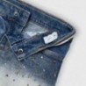 Krátké džínové šortky Mayoral 3210-93 modrá barva