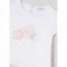 Mayoral 22-01860-035 Dívčí triko tepláková souprava 1860-35 růžové miminko