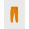 Mayoral 22-00742-063 Kalhoty tepláky chlapec 742-63 oranžový