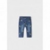 Mayoral 22-01517-005 Džínové kalhoty s výšivkou dívčí 1517-5 jeans