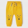 Mayoral 22-01508-086 Bavlněné kalhoty chlapecké 1508-86 žluté
