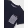 Mayoral 22-06001-024 tričko s krátkým rukávem chlapec 6001-24 tmavě modrá