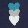 iDO 44748 Tričko pro dívky s krátkým rukávem námořnická modrá