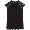 DKNY D32816-09B Šaty pro dívky Černá barva