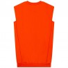 DKNY D32820-407 Bavlněné šaty oranžová barva