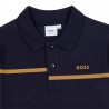 HUGO BOSS J25N61-849 Chlapecké polo tričko námořnická modrá