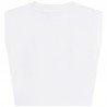 DKNY D35R94-10B Tričko s vázáním pro dívky bílá barva