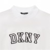 DKNY D35S21-10B Mikina pro dívky bílá barva