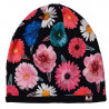 KALINA oboustranný klobouk pro dívky Broel černá barva (květiny)