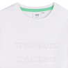 HUGO BOSS J25N83-10B Chlapecké tričko bílá barva