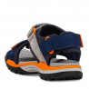 Chlapecké sandály Geox J150RA-01511-C0659 tmavě modrá / oranžová