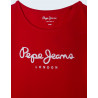 Pepe Jeans Tričko HANA GLITTER S/S junior dívka PG501567-255 červená