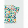 Tričko s potiskem pro dívku Boboli 224019-9825 zelené