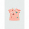 Tričko pro dívku Baby Boboli 234087-3742 barva lososová
