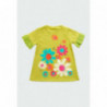 Šaty pro dívky Baby Boboli 244088-4586 zelené barvy