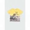 Tričko pro kluka Baby Boboli 314143-1164 medové barvy