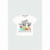 Tričko pro kluka Baby Boboli 344102-1111 bílé
