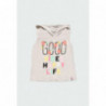 Tričko s kapucí pro dívky Boboli 424167-8095 šedá barva
