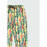 Kalhoty s potiskem pro dívku Boboli 444046-9807 zelené