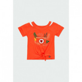 Tričko pro dívky Boboli 444057-3741 červené barvy