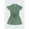 Šaty pro dívky Boboli 444091-9808 zelená barva