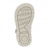 Sandály pro dívky Geox B251YB-085NF-C0007 bílá / stříbrná barva