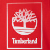 TIMBERLAND T25S83-992 Chlapecké tričko s krátkým rukávem červená barva