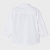 Mayoral 124-32 Košile s dlouhým rukávem pro chlapce bílá barva