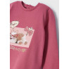 Mayoral 2098-19 Dívčí tričko s dlouhým rukávem růžová barva