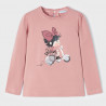 Mayoral 4025-55 Tričko s dlouhým rukávem pro dívky růžová barva